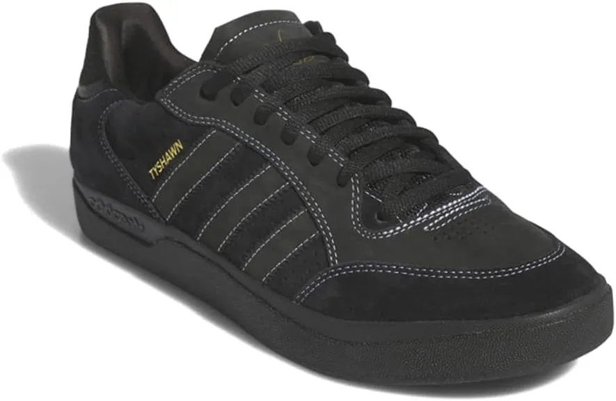 adidas Mens Tyshawn Lace Up Sneakers Shoes Casual - Black