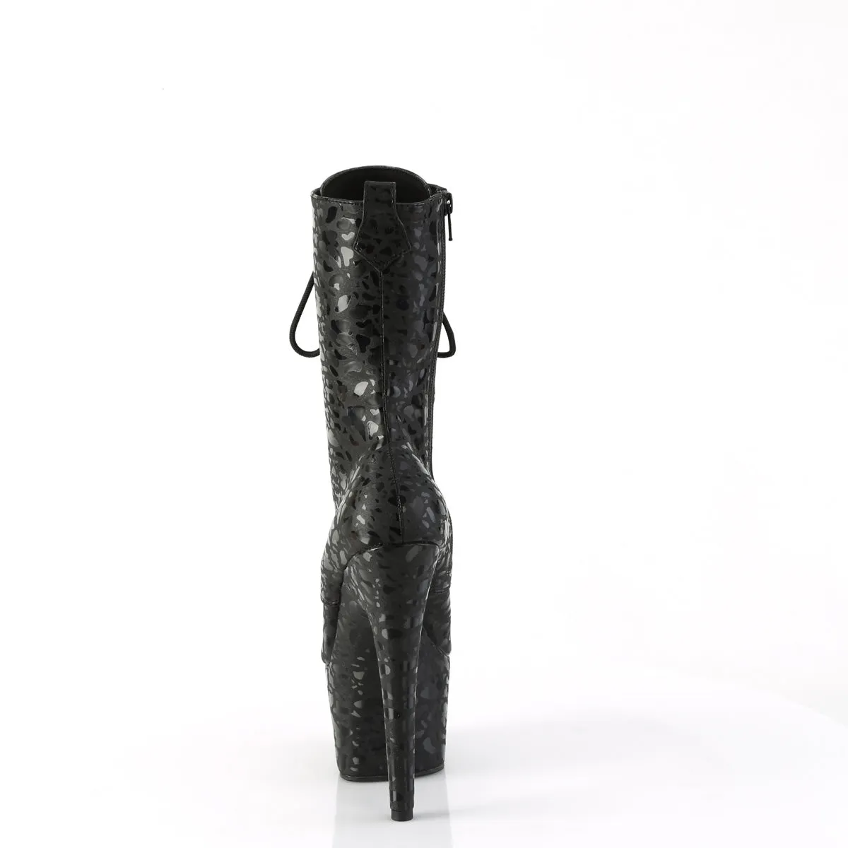 ADORE-1040LPH Pleaser Black Leopard Sexy Platform Shoes (Pole Dancing Heels)