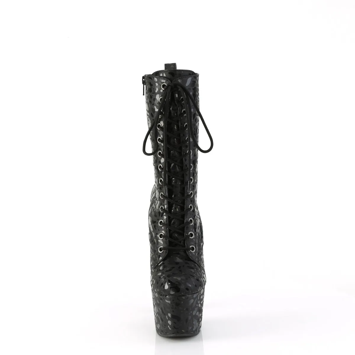 ADORE-1040LPH Pleaser Black Leopard Sexy Platform Shoes (Pole Dancing Heels)