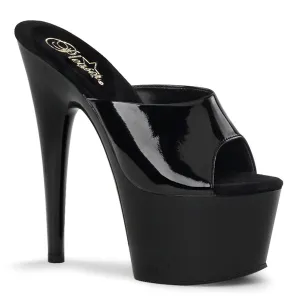 ADORE-701 Pleaser Black Patent Sexy Platform Shoes (Pole Dancing Heels)