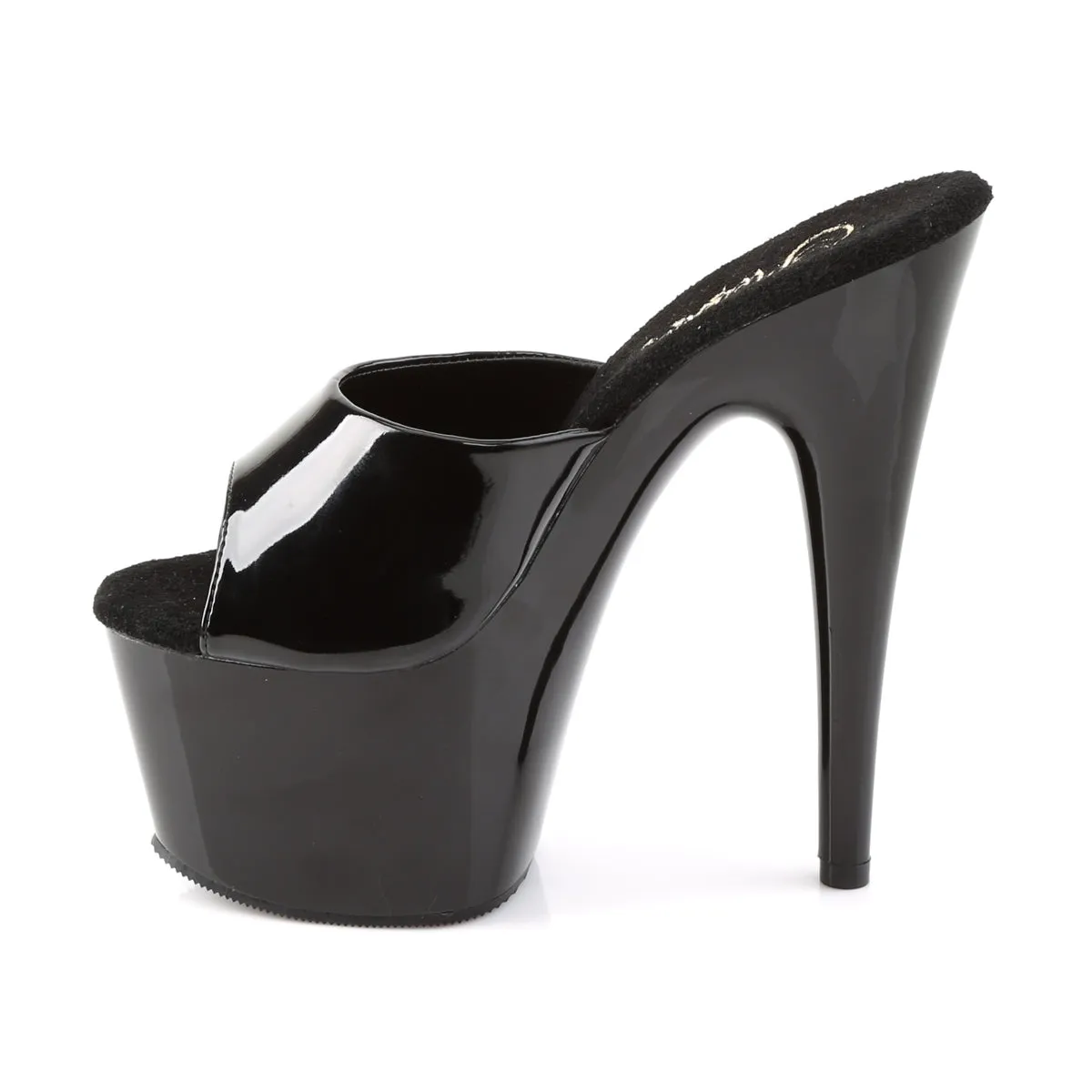 ADORE-701 Pleaser Black Patent Sexy Platform Shoes (Pole Dancing Heels)