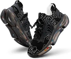 Believe Bigfoot Walking Shoes for Men Lightweight Tennis Fashion Elastic Sports Shoes Cushion Basketball Shoes