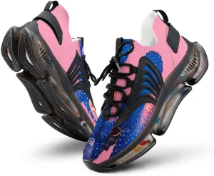 Cactus Walking Shoes for Men Lightweight Tennis Fashion Elastic Sports Shoes Cushion Basketball Shoes