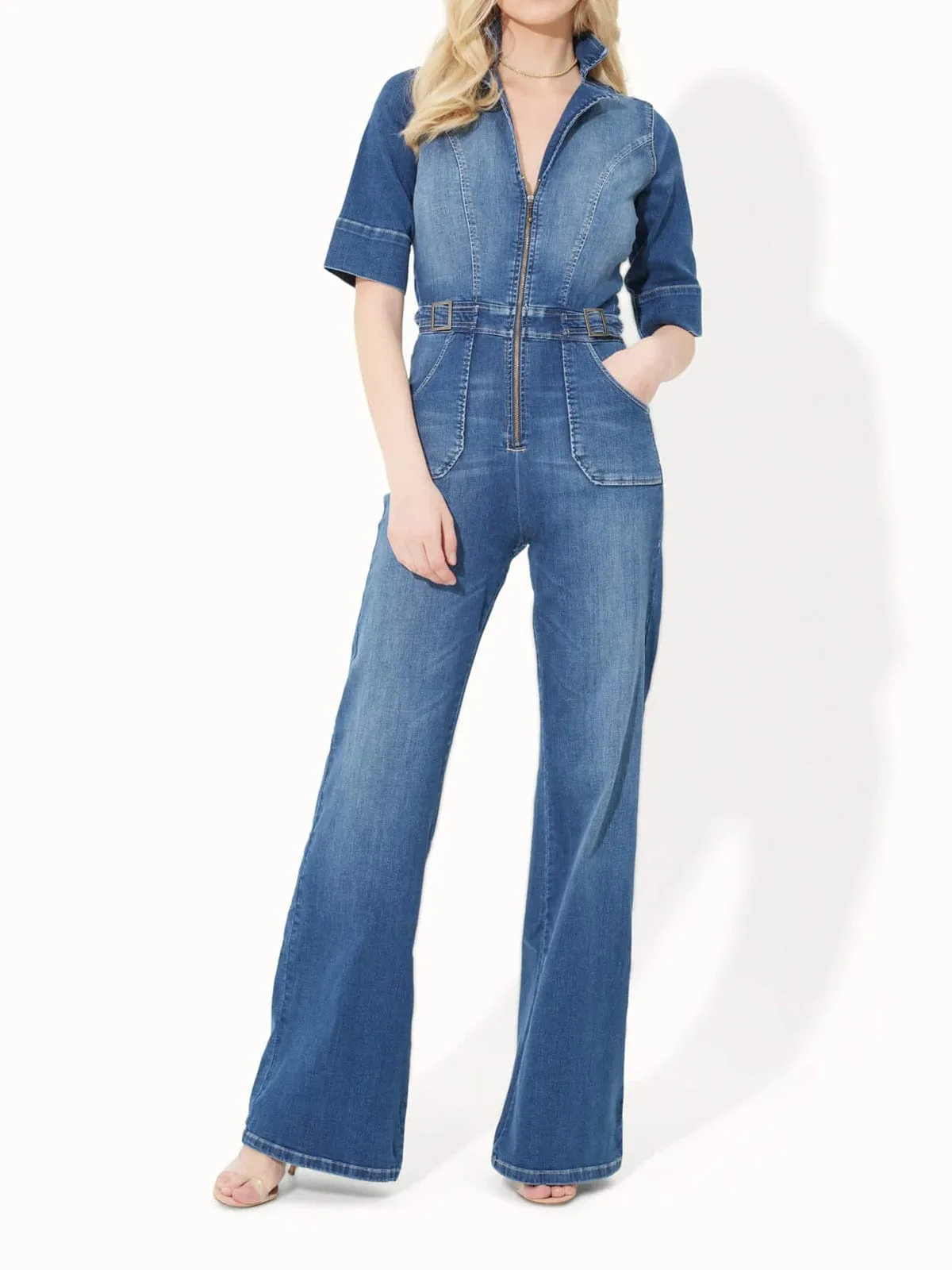Cassandra Jumpsuit- Denim