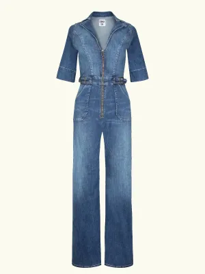 Cassandra Jumpsuit- Denim
