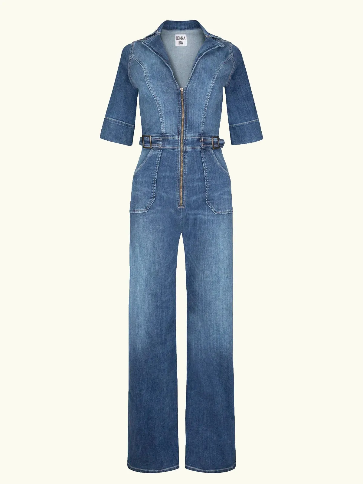 Cassandra Jumpsuit- Denim