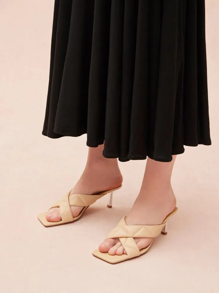 Dionne Criss Cross Sandal Heels