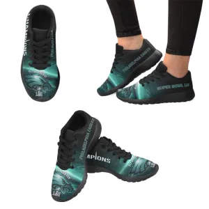Eagles Sneakers Mens Womens Kids|Philadelphia Eagles Running Shoes Black Midnight Green