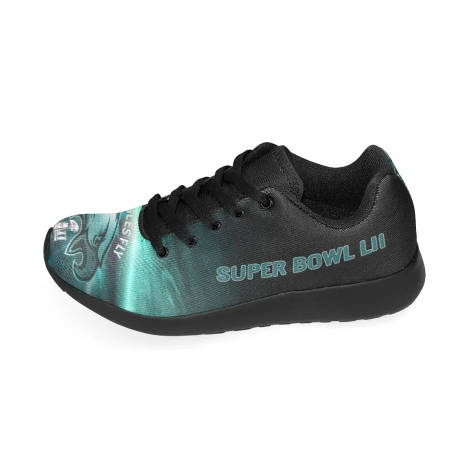 Eagles Sneakers Mens Womens Kids|Philadelphia Eagles Running Shoes Black Midnight Green