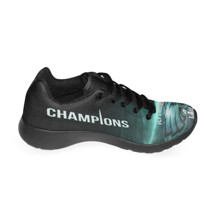 Eagles Sneakers Mens Womens Kids|Philadelphia Eagles Running Shoes Black Midnight Green