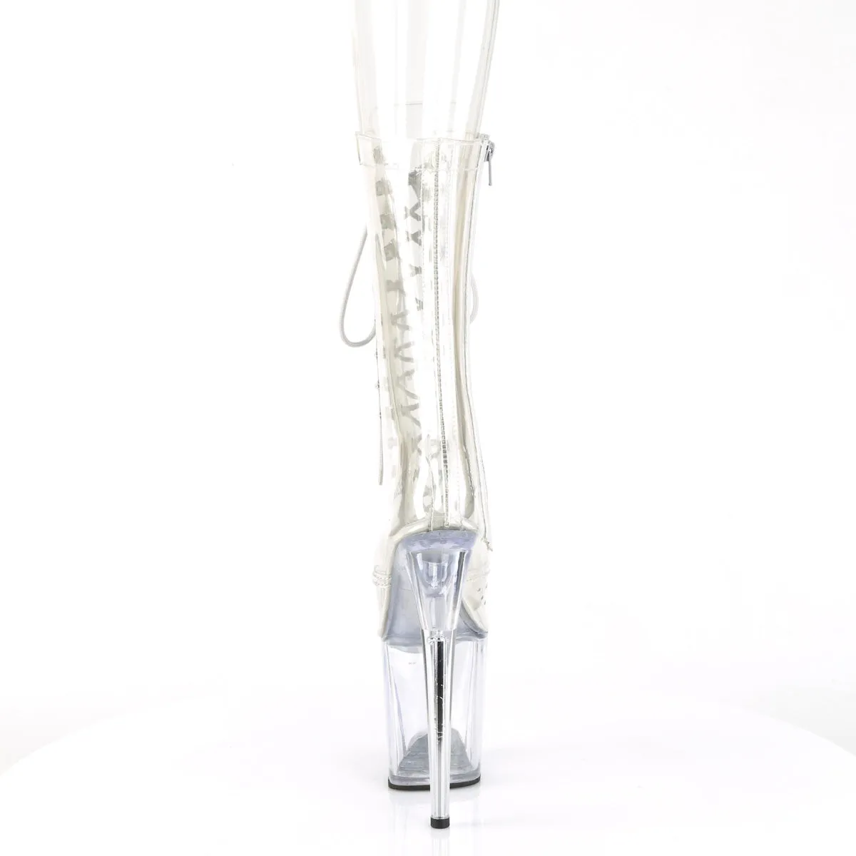 FLAMINGO-1050C Pleaser Clear Sexy Platform Shoes (Pole Dancing Heels)