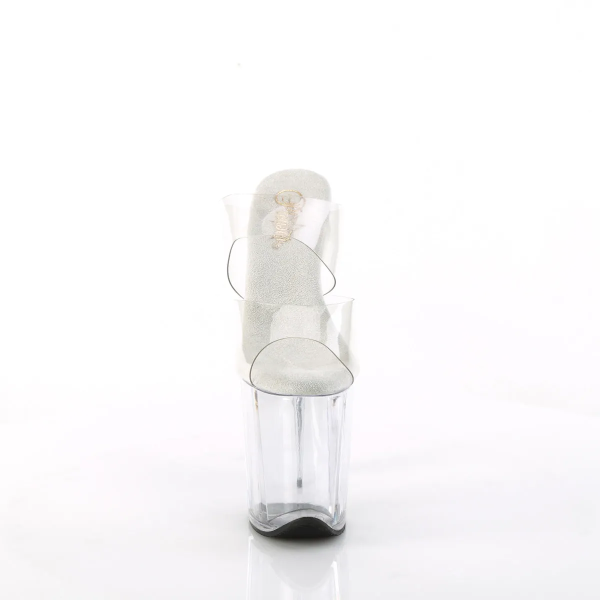 FLAMINGO-802 Pleaser Clear Sexy Platform Shoes (Pole Dancing Heels)