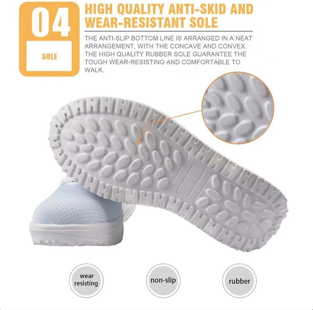 FOR U DESIGNS Fitness Platform Shoes Women Walking Sneaker Casual Wedges Shoes Outdoor for Teenager