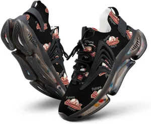 Future Baseball Player Walking Shoes for Men Lightweight Tennis Fashion Elastic Sports Shoes Cushion Basketball Shoes