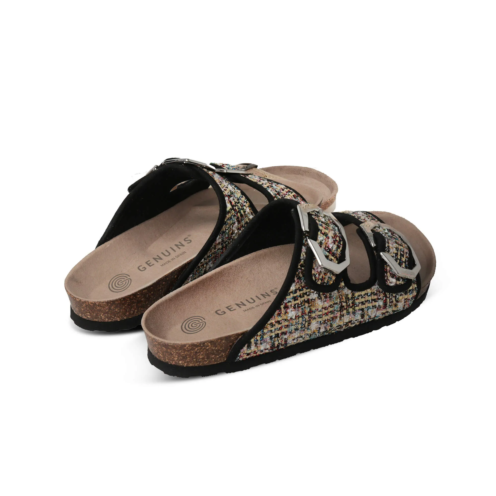 Galia Black Sandal