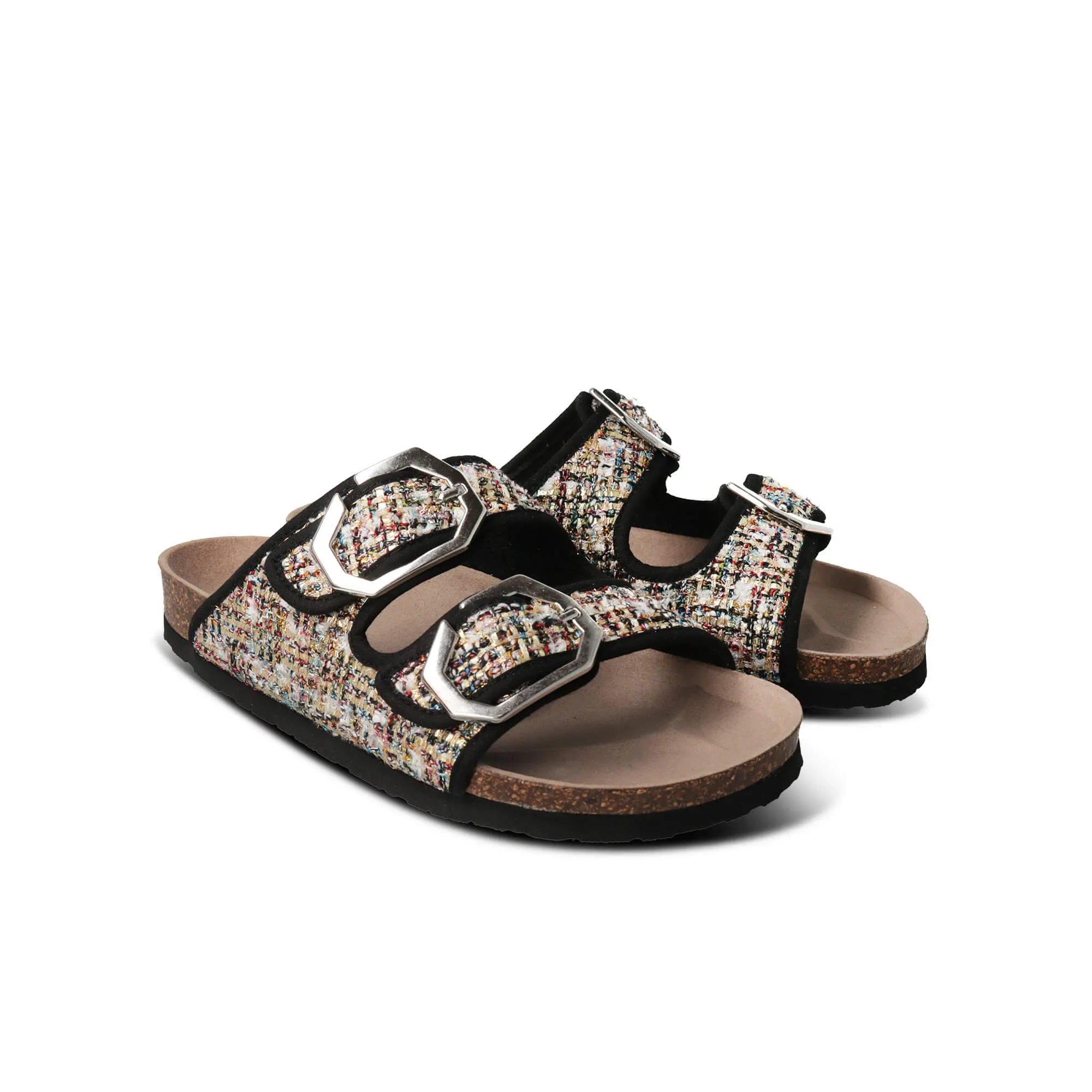Galia Black Sandal