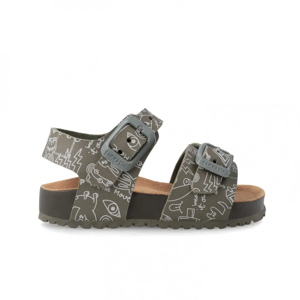 Garvalin Bio Sandals 232662 B - Kaki