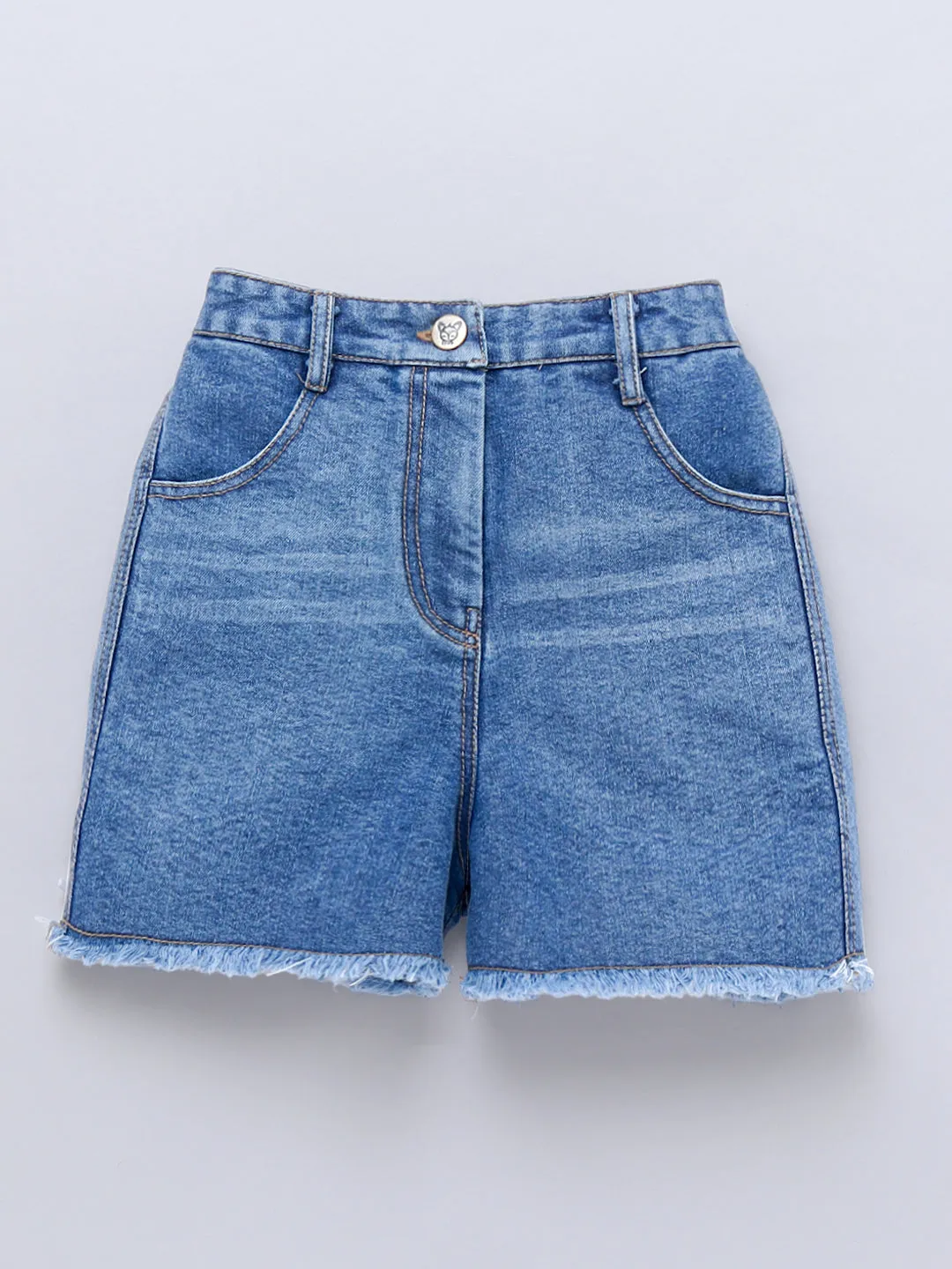 Girls Cotton Shirt with Shorts