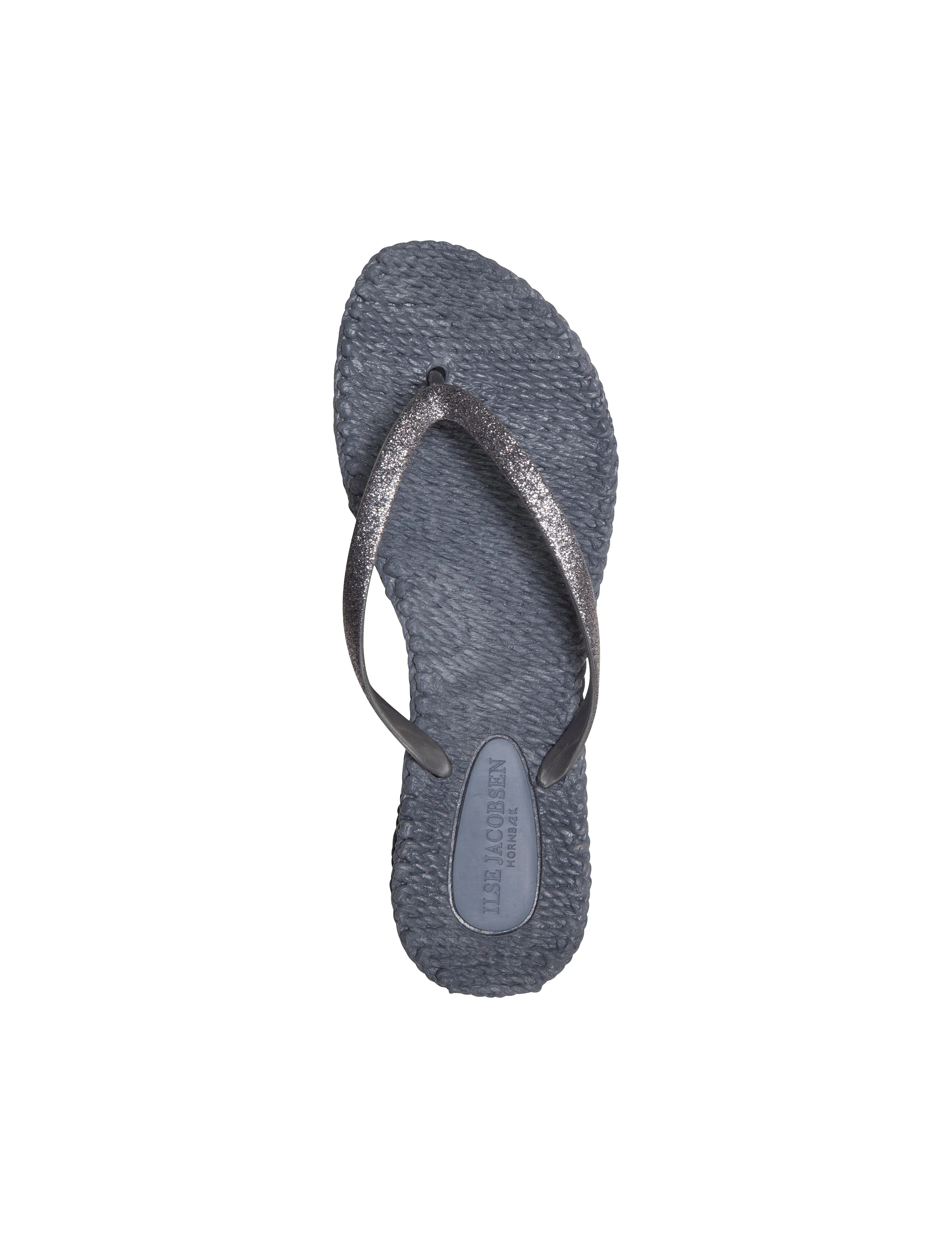 Glitter Flip Flop Grey