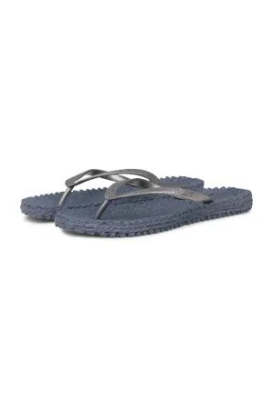 Glitter Flip Flop Grey