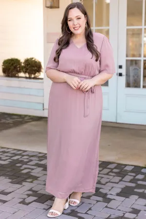 Had Me At Hello Dress, Mauve