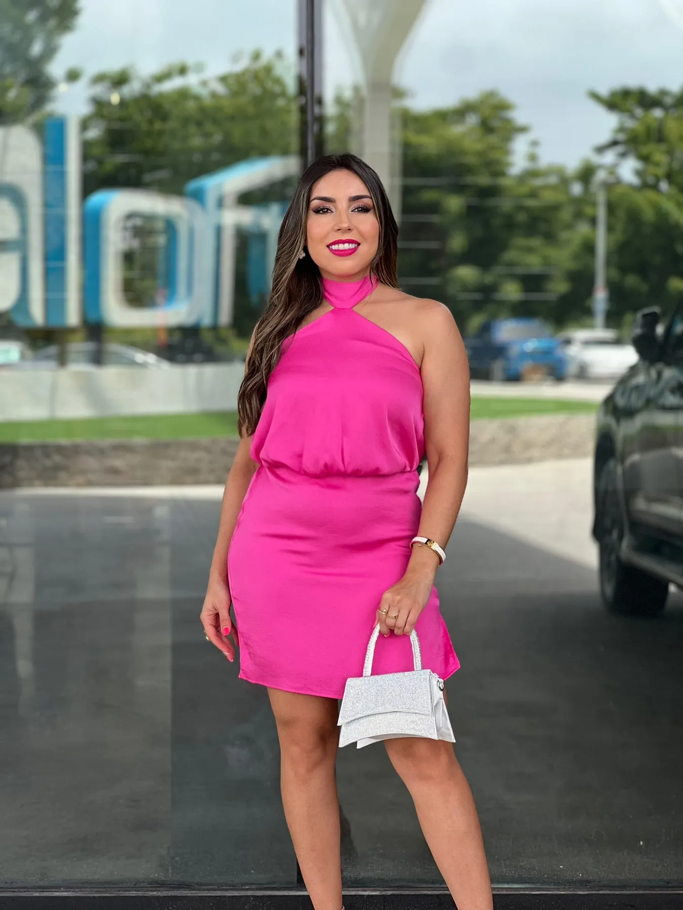 Halter Mini Dress