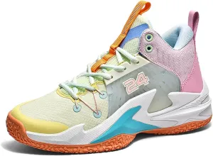 High top Neutral Basketball Shoes Men's Shoes Women's Shoes Super Light Sneakers high top Graffiti Style Combat Shoes