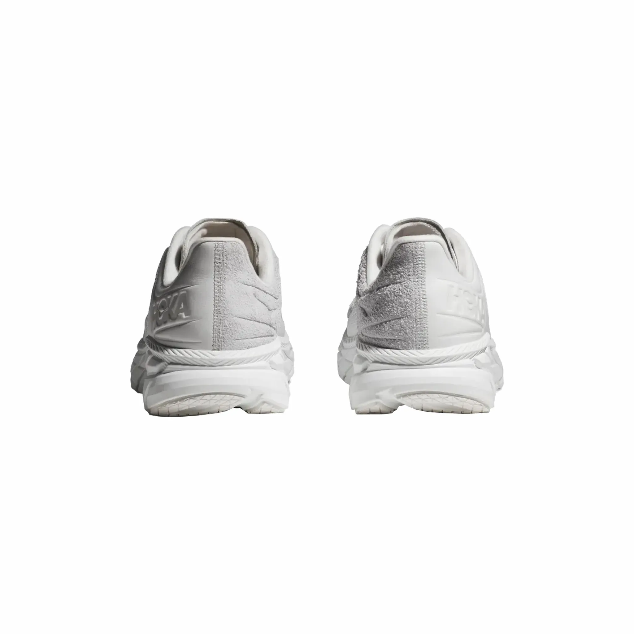 Hoka Women's U Clifton LS (White/Nimbus Cloud)