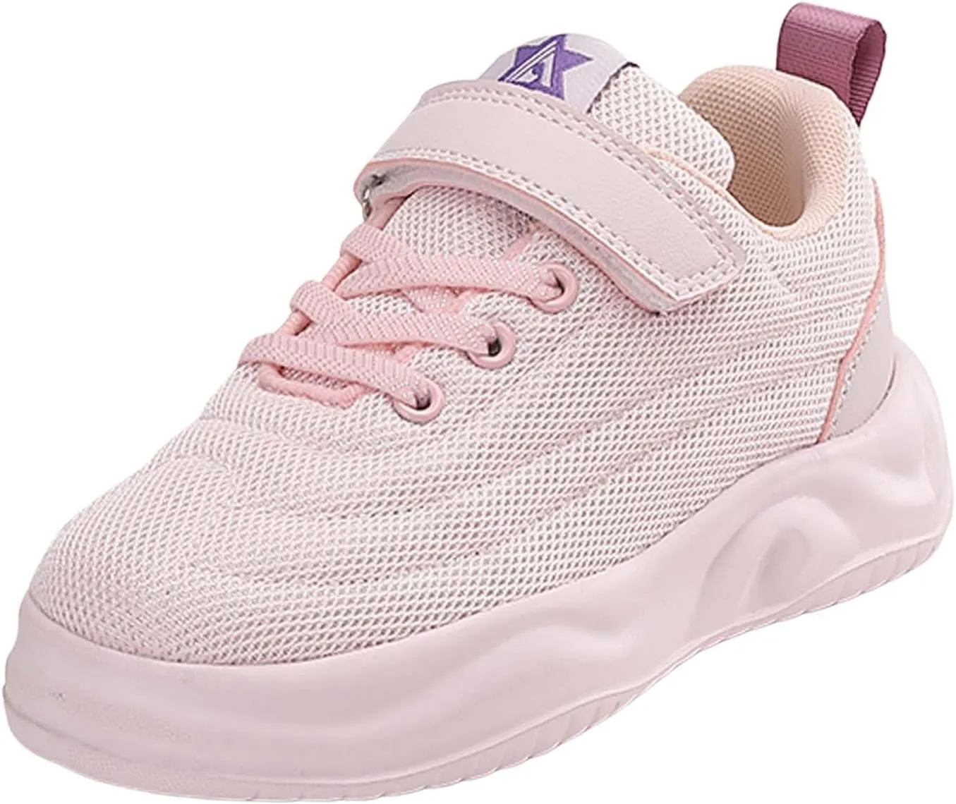 IWIHMIV Toddler Tennis Shoes Girl Running Sneakers Boy Lightweight Breathable Running Athletic Shoes