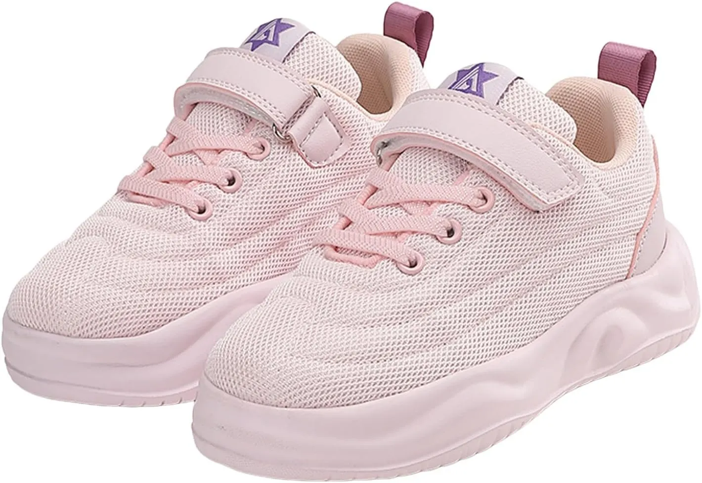 IWIHMIV Toddler Tennis Shoes Girl Running Sneakers Boy Lightweight Breathable Running Athletic Shoes