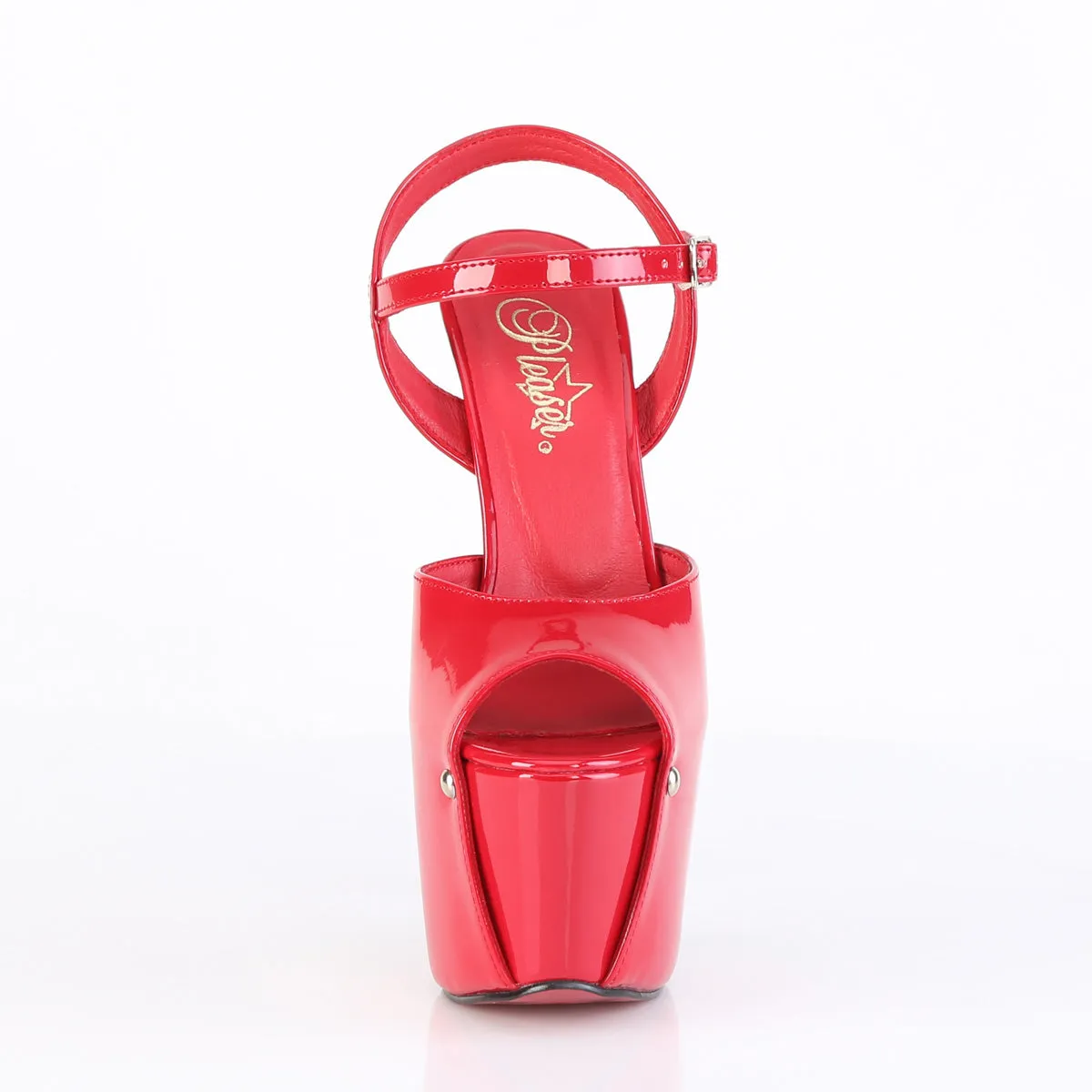 JUBILANT-09 Pleaser Red Patent Sexy Platform Shoes (Pole Dancing Heels)