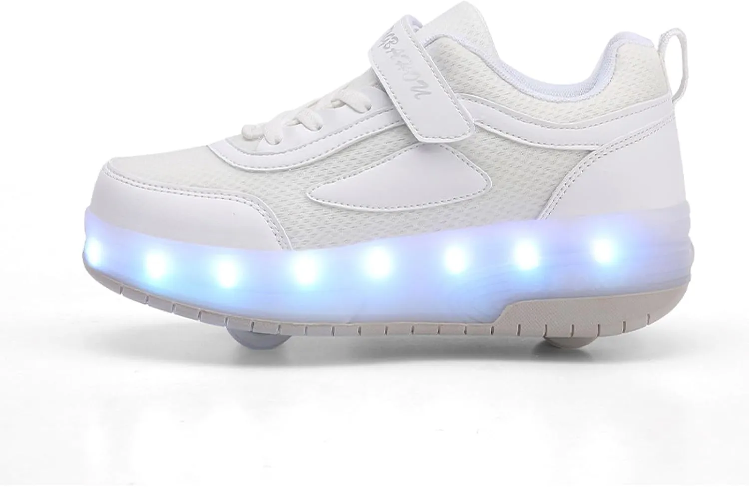 Kids Light Up Shoes with Wheels USB Chargable LED Light Up Roller Skates Shoes Best Gift for Christmas Halloween