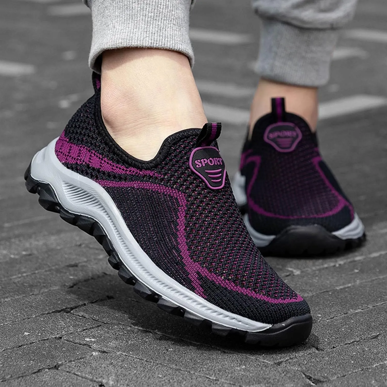 Ladies Breathable Casual Lightweight Sports Women Shoes Casual Sandals Women