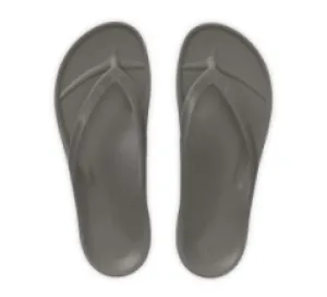 Lightfeet Recycled Arch Support Thongs - Coastal Grey