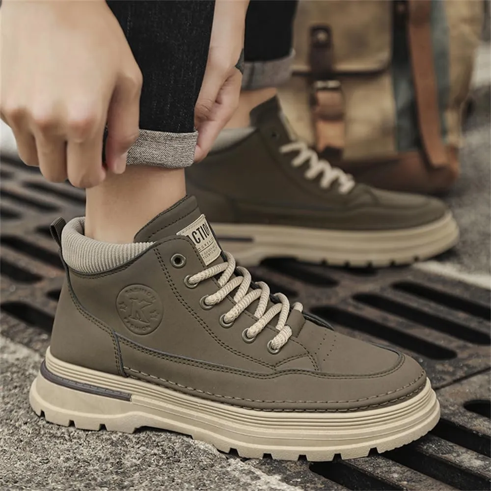 Men's Boots Hiking Boots for Men Casual Boots Mens Water-Resistant Chukka Boots