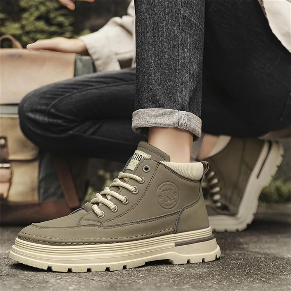 Men's Boots Hiking Boots for Men Casual Boots Mens Water-Resistant Chukka Boots
