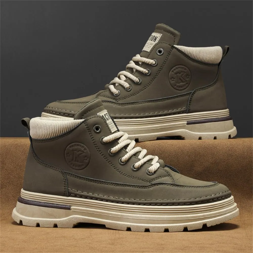 Men's Boots Hiking Boots for Men Casual Boots Mens Water-Resistant Chukka Boots