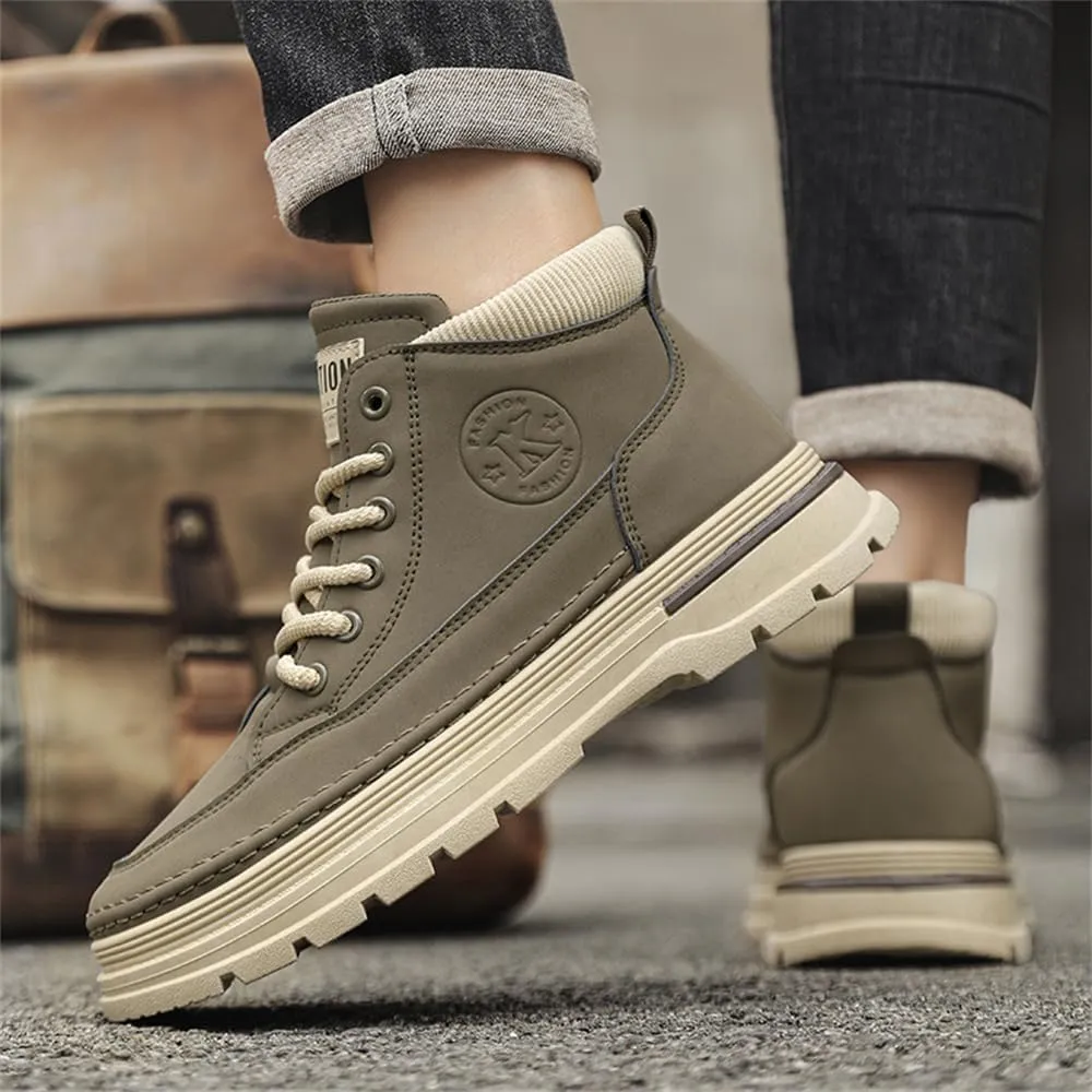 Men's Boots Hiking Boots for Men Casual Boots Mens Water-Resistant Chukka Boots