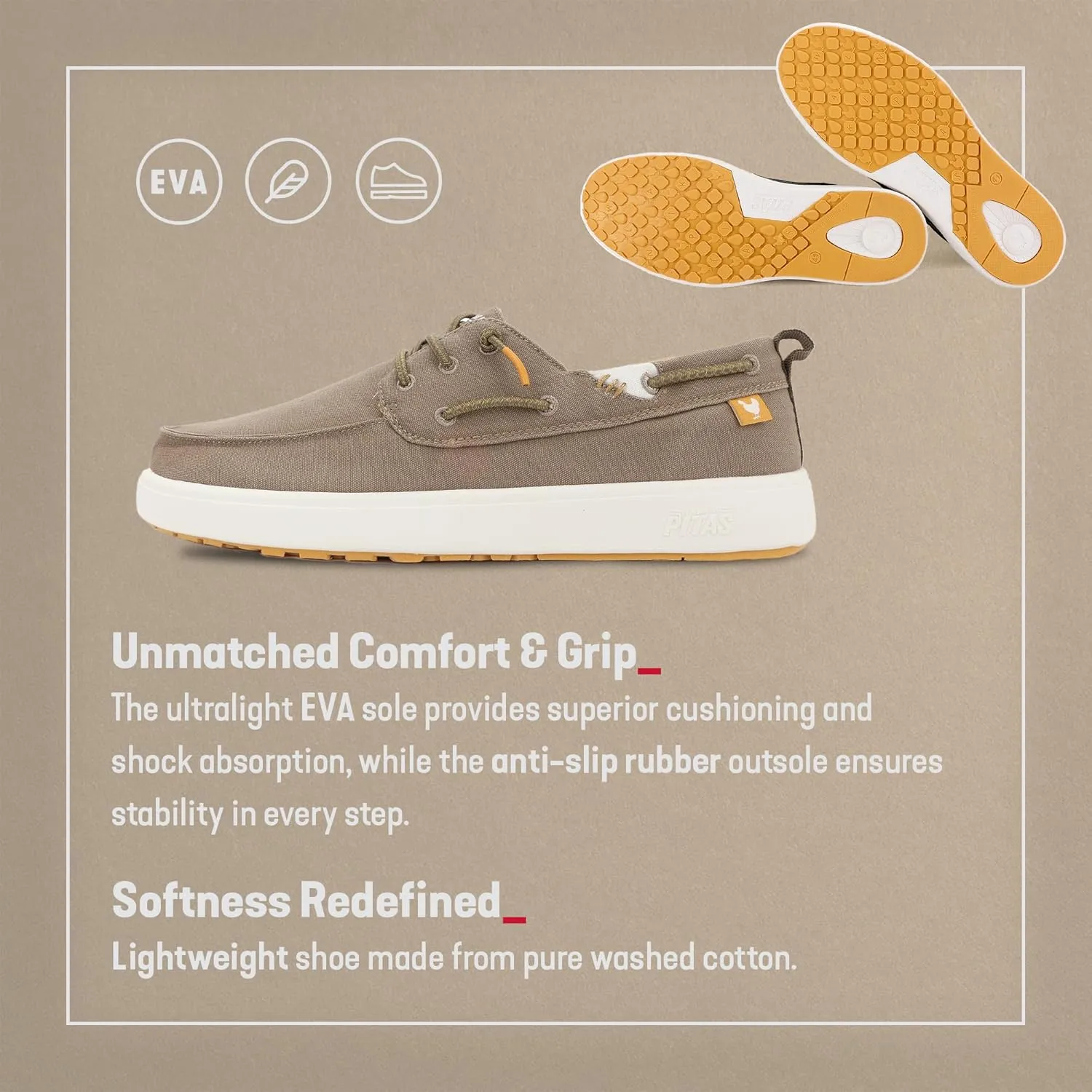 Men??s Maui Boat Shoes | Casual Slip-On Loafers for Men | Ultralight & Breathable Slip On Shoes | Multicolors