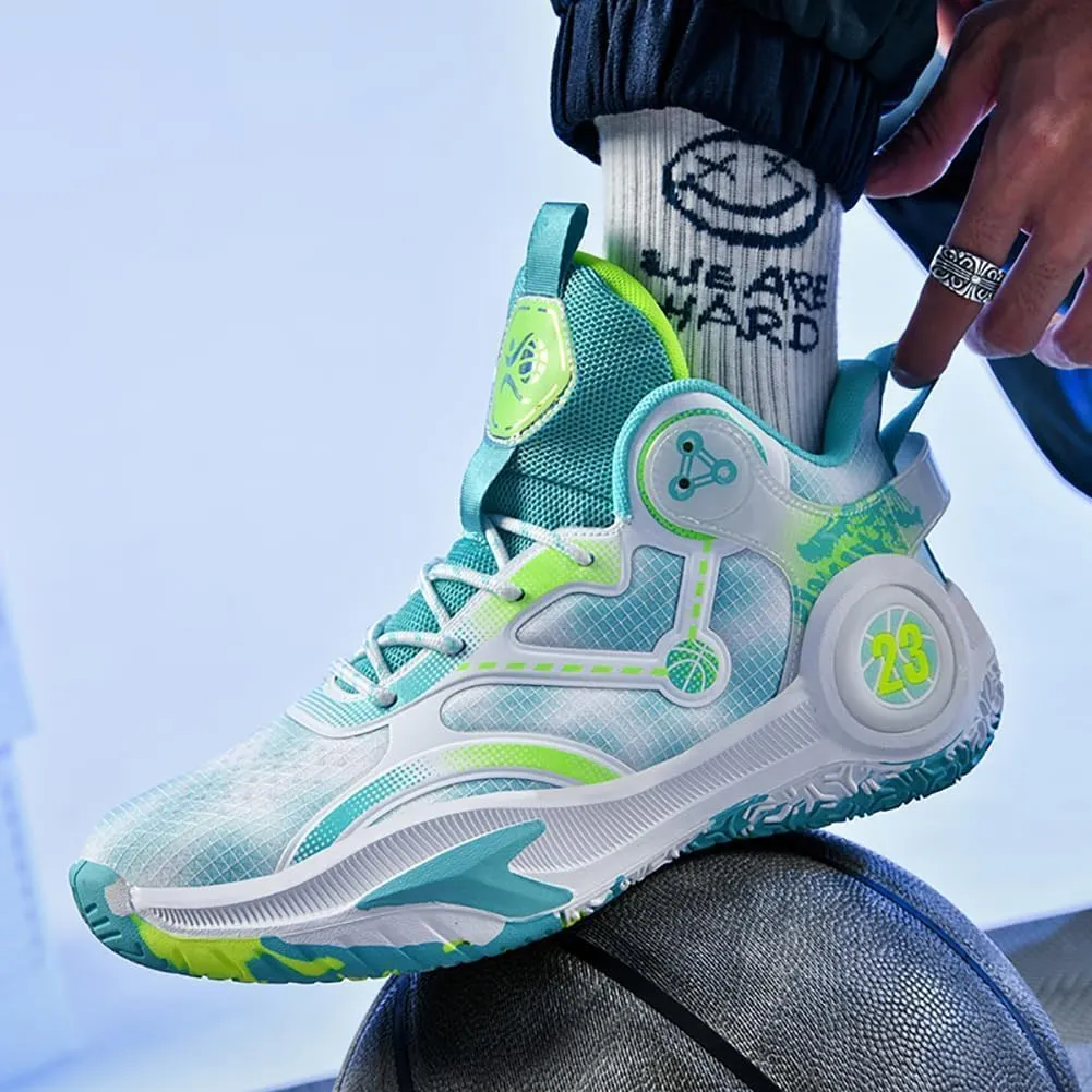 Men's Shoes Fashion Sports Shoes Breathable Running Shoes Men's Basketball Shoes Anti Slip Sports Shoes Couple Style