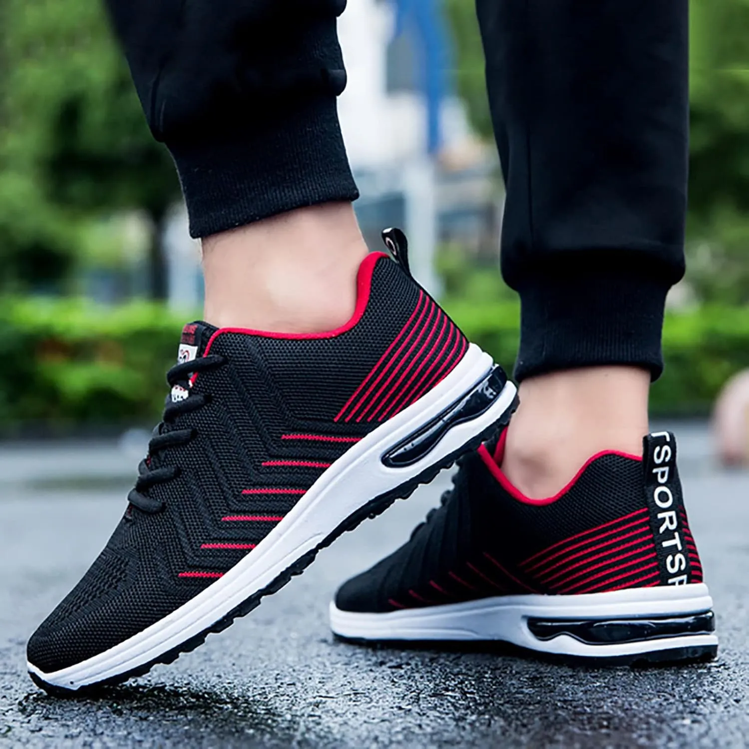Mens Slip on Shoes Mens Tennis Shoes Slip on Shoe for Men Tennis Shoe for Men Athletic Gym Breathable Sneaker