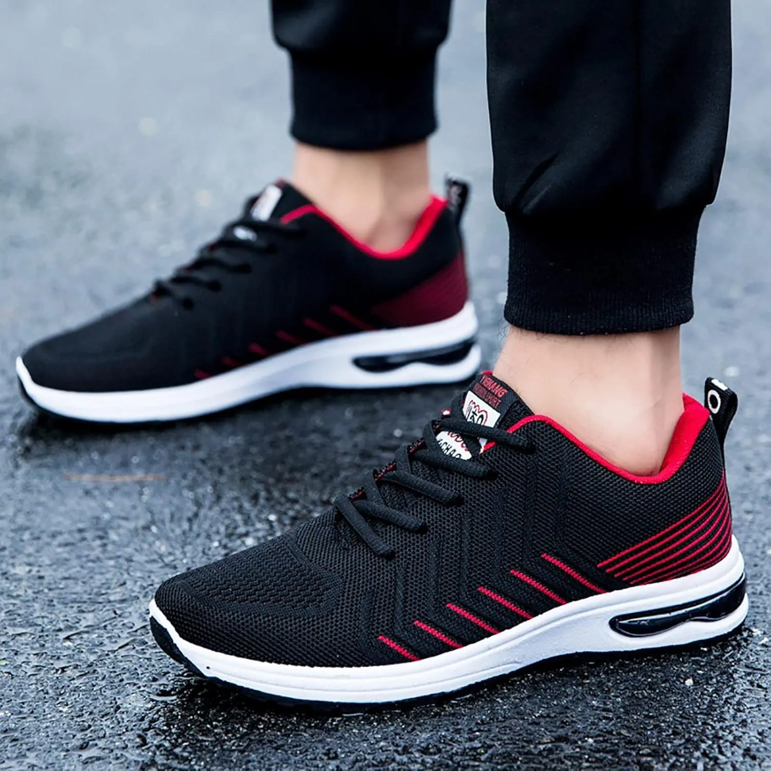 Mens Slip on Shoes Mens Tennis Shoes Slip on Shoe for Men Tennis Shoe for Men Athletic Gym Breathable Sneaker