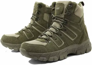 Men's Tactical Boots, Waterproof Hiking Work Boots, Breathable Desert Boots, Lightweight Military Boots, Outdoor Hiking Backpacking Boots, Anti-slip Jungle Boots For Men