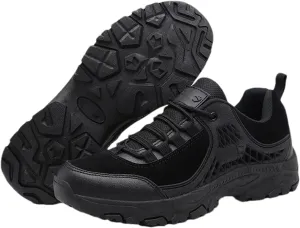 Men's Waterproof Hiking Boots, Military Tactical Boots for Men, Outdoor Lightweight Work Boots,Low Cut Training Shoes,for Outdoor Hiking, Rock Climbing, Hunting Etc
