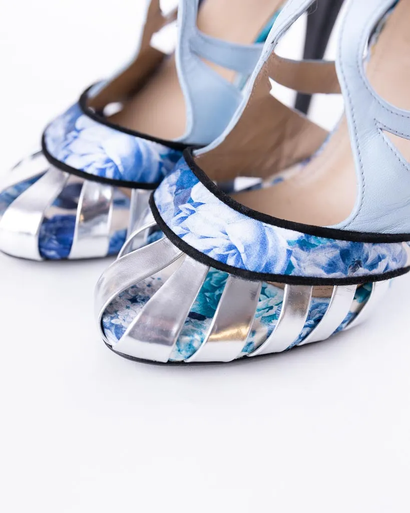 Miss Garcia Blue High Heels
