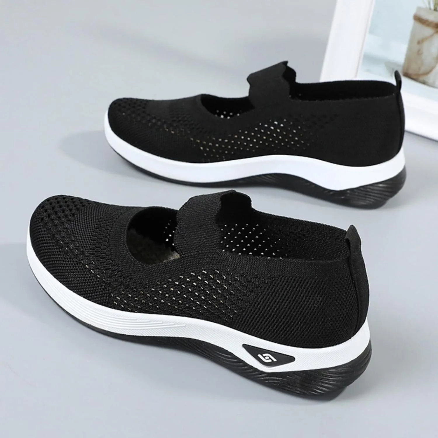Orthopedic Shoes for Women 2025 Comfortable Breathable Walking Comfortable Slip on Sneakers Lightweight Sneaker Non Slip Shoes with Arch Support Sneakers