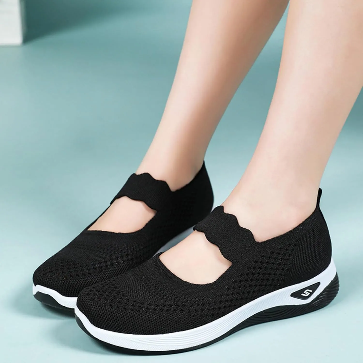 Orthopedic Shoes for Women 2025 Comfortable Breathable Walking Comfortable Slip on Sneakers Lightweight Sneaker Non Slip Shoes with Arch Support Sneakers