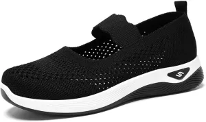 Orthopedic Shoes for Women 2025 Comfortable Breathable Walking Comfortable Slip on Sneakers Lightweight Sneaker Non Slip Shoes with Arch Support Sneakers