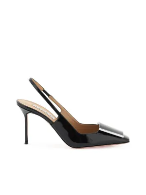 Patent Leather Shibuya Slingback Pumps
