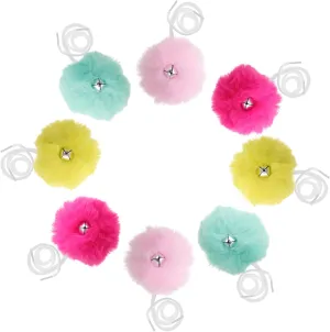 Roller Skates Boys Girls Poms Shoelaces 4 Pair Ice Shoes Decorative Laces